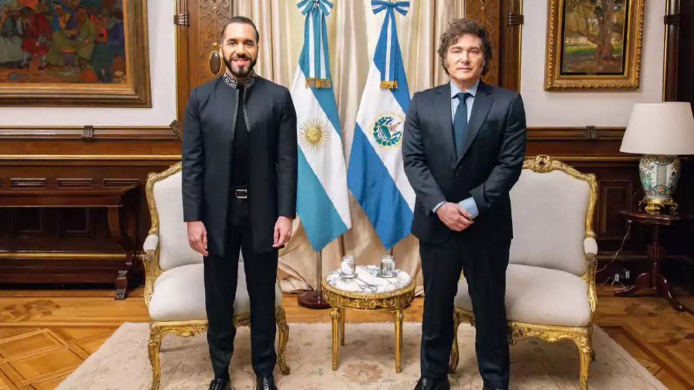 Bukele en Casa Rosada: "Vamos a lograr buenas cosas para ambos países"